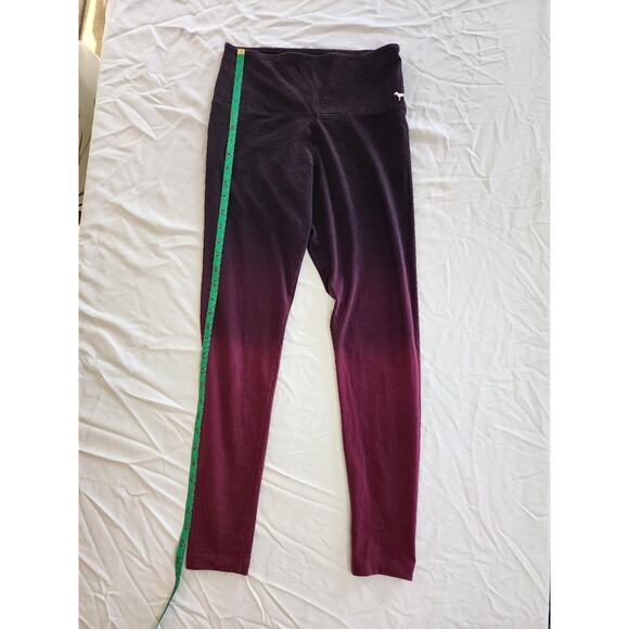 Pink/Victoria's Secret Athletic Leggings Pink/maroon Small - Picture 3 of 5